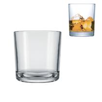 Jogo 6 Copos Whisky de Vidro 265ml Bar Rocks Nadir