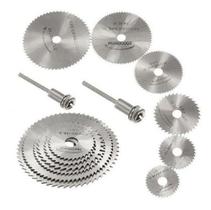 Jogo 6 Disco Corte Madeira Acessórios Compativel Com Dremel