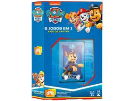 Jogo 6 em 1 Patrulha Canina Arts e Crafts - Copag 33 Cartas Jogo 6 em 1 Patrulha Canina Arts e Crafts - Copag 33 Cartas