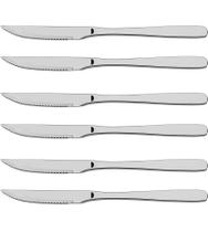 Jogo 6 Facas Churrasco Cosmos Aço Inox Tramontina