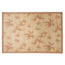 Jogo 6 Lugares Americano Bambu Cru Floral Ja10205 Jogo 6 Lugares Americano Bambu Cru Floral Ja10205