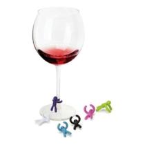 Jogo 6 marcadores para copos e taças Fun SN20087 - Mimo