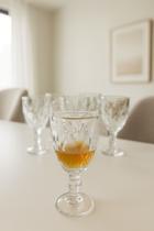 Jogo 6 Mini Taças de Vidro Diamond Resistente para Licor 60ml - Flux