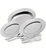 Jogo 6 Peças Buena Aço Inox Tramontina Para Servir