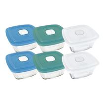 Jogo 6 Potes Facilita Vap C/ Tampa Nadir Figueiredo Marmita