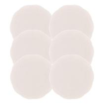 Jogo 6 Prato De Sobremesa Porcelana New Bone Butterfly Branco Off White Lyor 19cm
