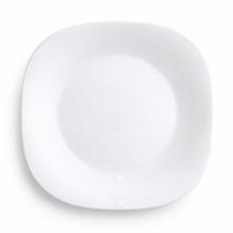 Jogo 6 Pratos De Sobremesa Parma Bormioli Branco