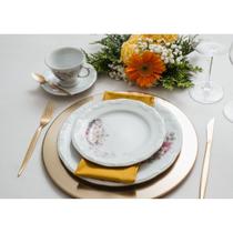 Jogo 6 Pratos Fundo 23cm Schmidt - Dec. Vitória