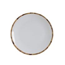 Jogo 6 Pratos Fundos Sobremesa Bambu 20cm Scalla 1ª Linha