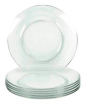 Jogo 6 Pratos Há Escolher: Fundo, Raso Ou Sobremesa -Dura Ra