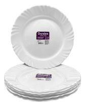 Jogo 6 Pratos Opaline Pétala Raso 25,5Cm Nadir Duralex