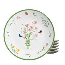 Jogo 6 Pratos Raso Coup Jardim Campestre Cerâmica Alleanza 29cm Jogo 6 Pratos Raso Coup Jardim Campestre Cerâmica Alleanza 29cm