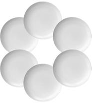 Jogo 6 Pratos Raso Opaline 25.5 cm 574476 Nadir Figueiredo