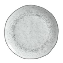 Jogo 6 Pratos Rasos de 26,5cm Orgânico Echo Porto Brasil em Stoneware Jogo 6 Pratos Rasos de 26,5cm Orgânico Echo Porto Brasil em Stoneware