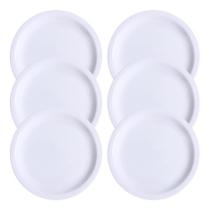 Jogo 6 Pratos Rasos Jantar 25,5cm Iguaçu Porcelana Germer