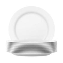 Jogo 6 Pratos Rasos Menu Opaline 24cm