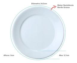 Jogo 6 Pratos Rasos Porcelana Convencional Bar Hotel Germer Jogo 6 Pratos Rasos Porcelana Convencional Bar Hotel Germer