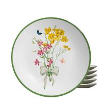 Jogo 6 Pratos Sobremesa Coup Jardim Campestre 21cm Cerâmica Alleanza Jogo 6 Pratos Sobremesa Coup Jardim Campestre 21cm Cerâmica Alleanza