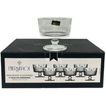 Jogo 6 Taça Cristal Para Sobremesa L hermitage 190ml Voador
