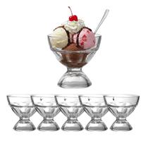 Jogo 6 Taça de Sobremesa Mini Bowl Vidro para Sorvete CasaBlanca Em Casa Tem 100ml Jogo 6 Taça de Sobremesa Mini Bowl Vidro para Sorvete CasaBlanca Em Casa Tem 100ml