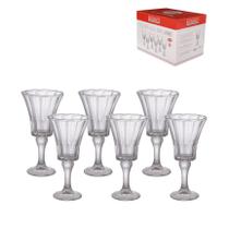 Jogo 6 taca de vidro para champanhe jennie 160 ml- hauskraft Jogo 6 taca de vidro para champanhe jennie 160 ml- hauskraft