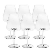 Jogo 6 Taça Para Vinho De Cristal Ecológico Intensio Veritas 760ml Wolff Jogo 6 Taça Para Vinho De Cristal Ecológico Intensio Veritas 760ml Wolff