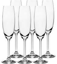 Jogo 6 Taças 220ml Para Champanhe Gastro Em Cristal Ecológico Bohemia Jogo 6 Taças 220ml Para Champanhe Gastro Em Cristal Ecológico Bohemia