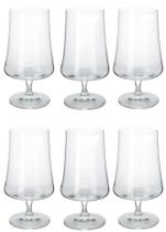 Jogo 6 Taças 380ml 16,2cm Para Cerveja Xtra Em Cristal Ecológico Jogo 6 Taças 380ml 16,2cm Para Cerveja Xtra Em Cristal Ecológico
