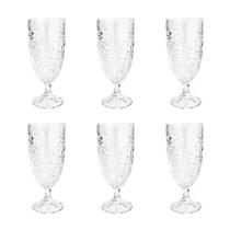Jogo 6 taças 450ml para água de cristal transparente Palm Tree Wolff - 21126 Jogo 6 taças 450ml para água de cristal transparente Palm Tree Wolff - 21126
