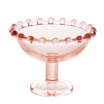 Jogo 6 taças 50ml para licor de cristal rosa Pearl Wolff - 28435