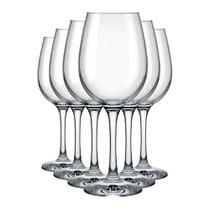 Jogo 6 Taças Barone 385ml Refinado Vinho Tinto Branco Nadir