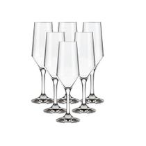 Jogo 6 Taças Buffet Champanhe 186 ml J708 Nadir Figueiredo