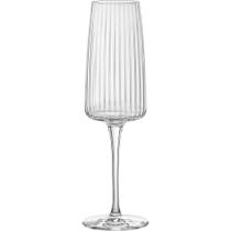 Jogo 6 Taças Champanhe Bormioli Rocco Exclusiva Cristal 250ml 22x5x5cm Transparente