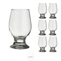 Jogo 6 Taças Chiques 250ml Paulista Drink Vidro Agua e Suco Jogo 6 Taças Chiques 250ml Paulista Drink Vidro Agua e Suco