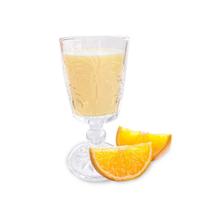 Jogo 6 Taças Coqueiro de Vidro Luxo Cristal 250 ml Para Drinks Bebidas