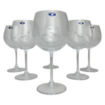 Jogo 6 Taças Cristal Gin e Drinks 570ml Bohemia Linha Gastro Jogo 6 Taças Cristal Gin e Drinks 570ml Bohemia Linha Gastro