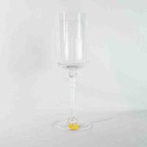 Jogo 6 Taças Cristal Vinho 375ml Riscado Strauss