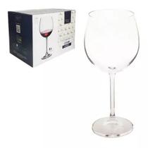 Jogo 6 Taças De Cristal 570Ml Burgundy Gastro Bohemia