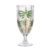 jogo 6 Taças de Cristal Palm Tree Handpaint 450ml - WOLFF jogo 6 Taças de Cristal Palm Tree Handpaint 450ml - WOLFF