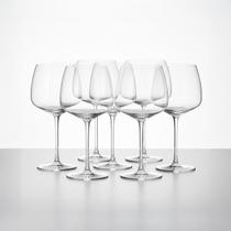 Jogo 6 Taças De Cristal Para Gin Tônica 660ml Espumante Transparente