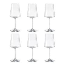 Jogo 6 Taças De Cristal Vinho 360ml Xtra