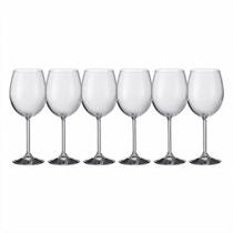 Jogo 6 Taças de Vidro Bojo Grande para Gin e Vinho 570ml