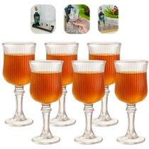 Jogo 6 Taças De Vidro Incolor 50ml Para Licor Dose Drinks Luxo Wolff Jogo 6 Taças De Vidro Incolor 50ml Para Licor Dose Drinks Luxo Wolff