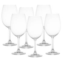 Jogo 6 Taças de Vidro Lyor Vinho Branco Rose 470ml Servir Mesa Posta Jogo 6 Taças de Vidro Lyor Vinho Branco Rose 470ml Servir Mesa Posta