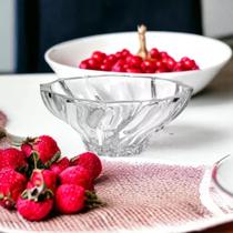 Jogo 6 Taças de Vidro Para Sobremesa Doce Tigela Twist com 290ml Jogo 6 Taças de Vidro Para Sobremesa Doce Tigela Twist com 290ml