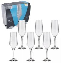 Jogo 6 Taças De Vidro Sm Buffet 186ml 6 Unidades - Nadir Jogo 6 Taças De Vidro Sm Buffet 186ml 6 Unidades - Nadir