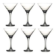 Jogo 6 Taças Martini Drink Coquetel 100ml Vidro Restaurante Jogo 6 Taças Martini Drink Coquetel 100ml Vidro Restaurante