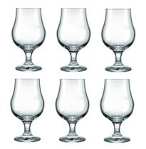Jogo 6 Taças Para Cerveja Chopp Drink 400ml Bar Restaurante