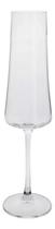 Jogo 6 Taças para Champagne Xtra Cristal 210ml A26,5cm