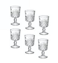 Jogo 6 Tacas Para licor De Vidro 65ml Class Home